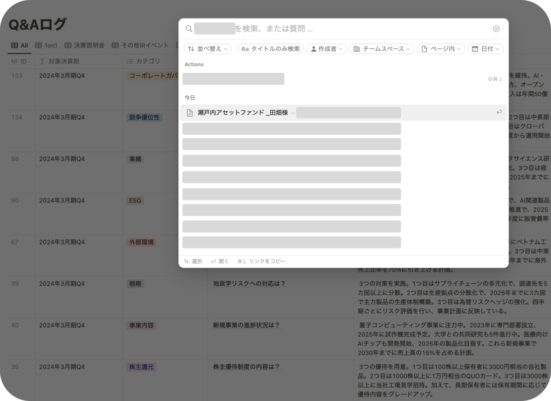 IRデータベースの特徴イメージ
